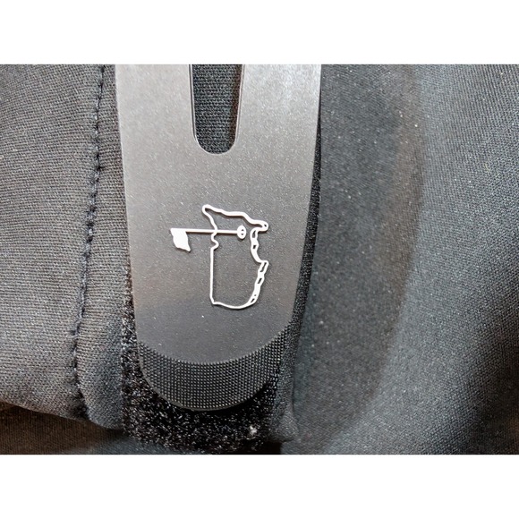 Masters Tech Mens LG Black Full Zip Golf Rain Jacket Stowable Augusta - Picture 6 of 13